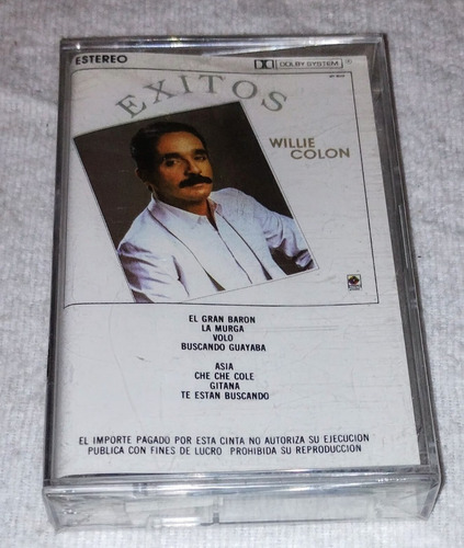 Cassette Willie Colón / Éxitos / Sellado