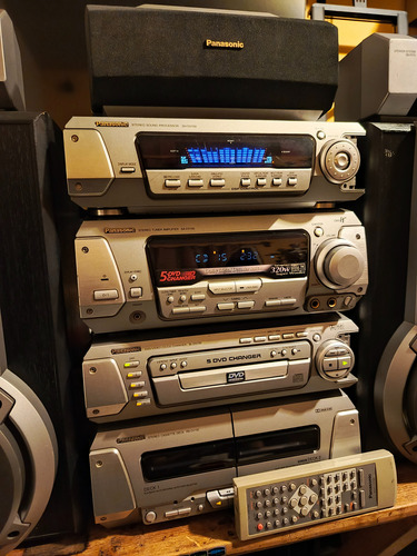 Minicomponente Panasonic Sa-dv150 Audio Vintage Gris 320 W (Usado)