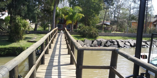 Casa En El Delta Sobre El Canal Arias A 5 Minutos De Dique Luján