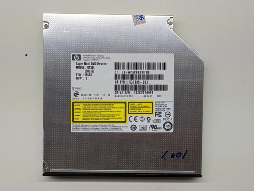 Drive Leitor Gravador Dvd Cd Gt30l Compaq Cq1 All In One