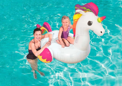 Imagem 2 de 3 de Bote Unicornio Infantil - Bestway (1,50 X 1,17m )