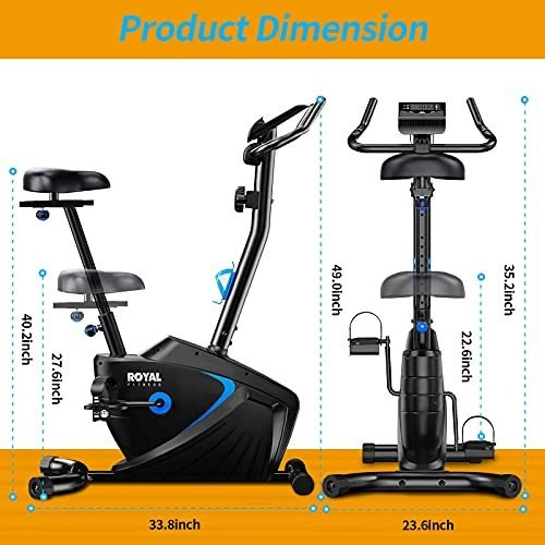 Bicicleta Estatica Vertical Resistencia Magnetica Para 8