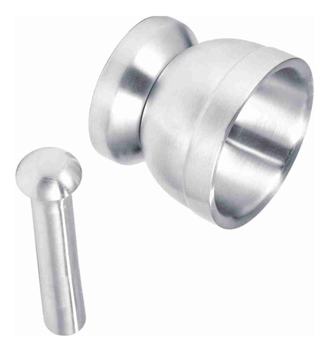 Set De Mezcla Y Molienda De Acero Inoxidable Mortero Y