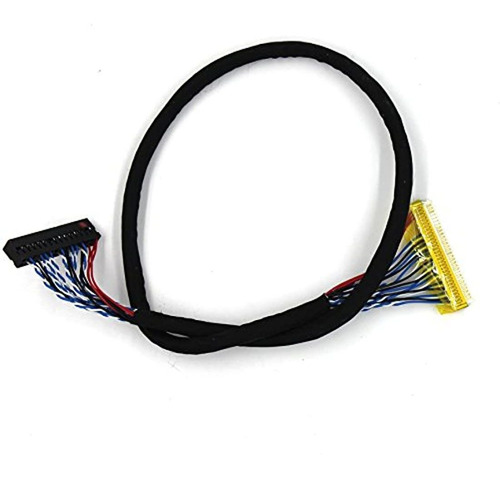 Vsdisplay 400 mm Lvds Cable Fix 30pin For 15 ~ 19inch 2 ch 6