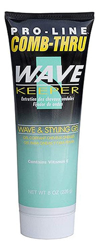 Pro Line Peine Thru Wave Keeper Gel De Estilo 8 Oz