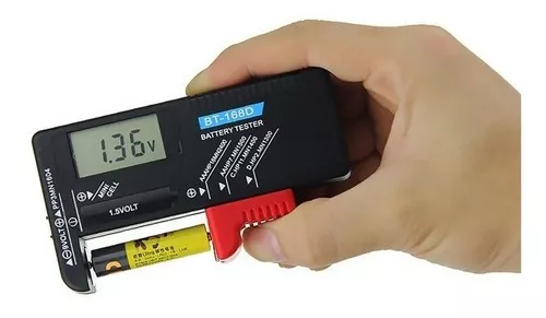 Probador Carga Bt-168d Tester Pilas Baterias C D Aa Aaa 9v