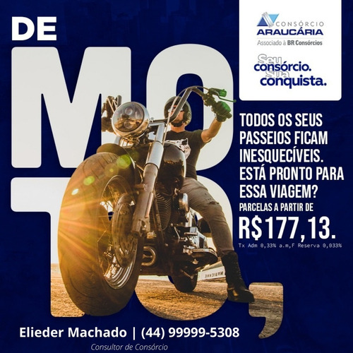 Nova Biz 125i - Adquira Uma Cota Do Consorcio - Negativados