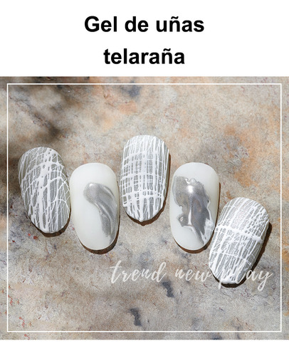 Pandora Spider Gel Uñas Decoracion, 5ml*12
