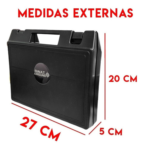Imagen 3 de 10 de Estuche Rigido Swat 25 Cm