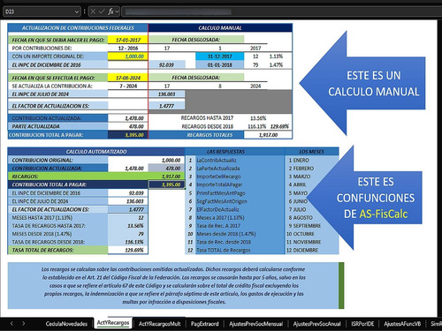 As-fiscalc Xl Por Suscripción Anual