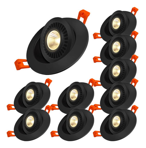 Foco Cob Retrofit Globo Ocular Angulo Ajustable Led Luz