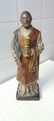 Figura Religiosa, Talla En Madera