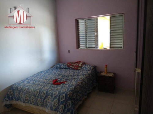 Imagem 9 de 19 de Linda Chácara Com 2 Dormitórios, Piscina, Edícula, Jardim, Ótima Localização, À Venda, 484 M² Por R$ 235.000 - Zona Rural - Bragança Paulista/sp - Ch0855