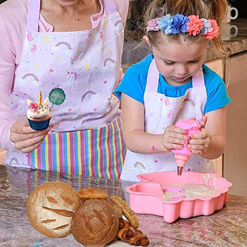 Molde Pastel Unicornio 10puLG - Pan Silicona Para Hornear -