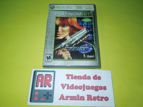 Perfect Dark Zero Xbox 360 *1-4 Jugadores* *platinum Hits*