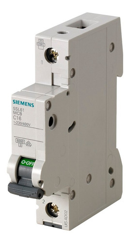 Interruptor Automático Magnético Siemens 5sl6110-7cc