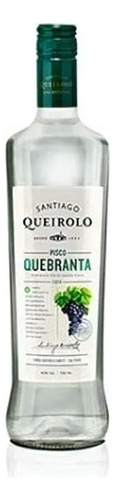 Pisco Peruano Santiago Queirolo Quebranta 750ml Chileno