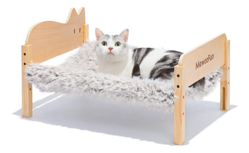 Cama Tipo Hamaca Para Gatos, Cama Elevada Para Mascotas Para