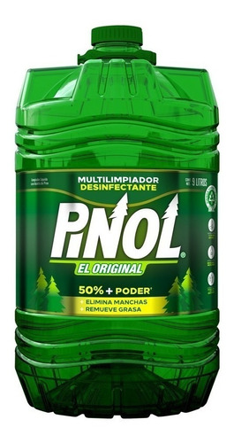 Limpiador De Pisos Pinol El Original De 9 Litros 50% + Poder