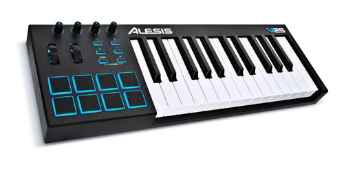 Teclado Midi Alesis V25 Controlador 25 Teclas Usb