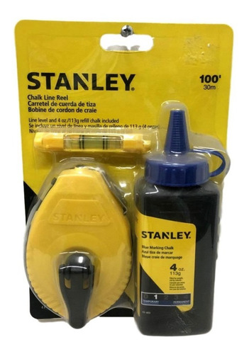 Carrete De Cuerda De Tiza 30m Stanley 47-443