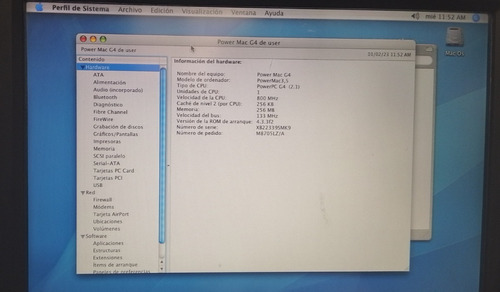 Apple Power Macintosh G4 800 (quicksilver 2002) Retro (Usado)