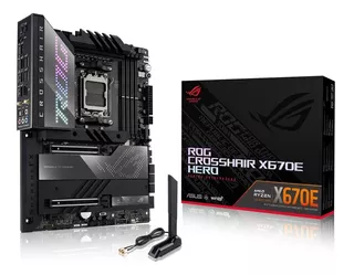 Mb Asus Rog Crosshair X670e Hero Wifi Ryzen 7000 Ddr5-128gb