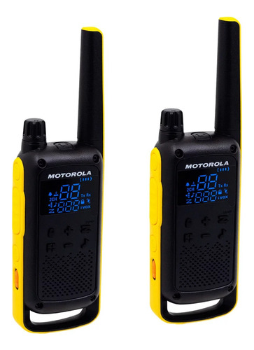 Radio Walkie Talkie Inalámbrico 35km T470 Motorola 