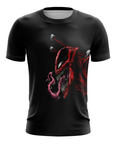 Playera Sublimada Deadpool Venomizado Sin Logo