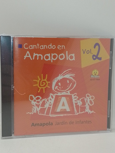Cantando En Amapola Jardín De Infantes Vol2 Cd Nuevo