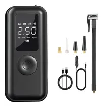 Comprar Mini Compresor Aire Portatil Recargable Auto Moto Bici Balon