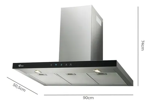 Coifa de Parede Fischer Depurador ou Exaustor Infinity 90 cm com ...
