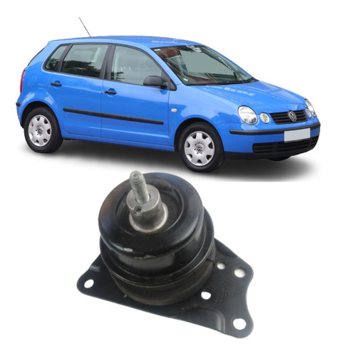 Coxim Traseiro Motor Volkswagen Polo Fox Crossfox Spacefox