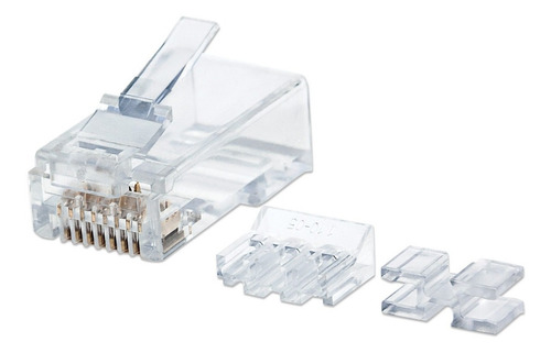 Plug Rj45 Cat 6a Intellinet Utp Multifilar Linea Pro 80 Pzas