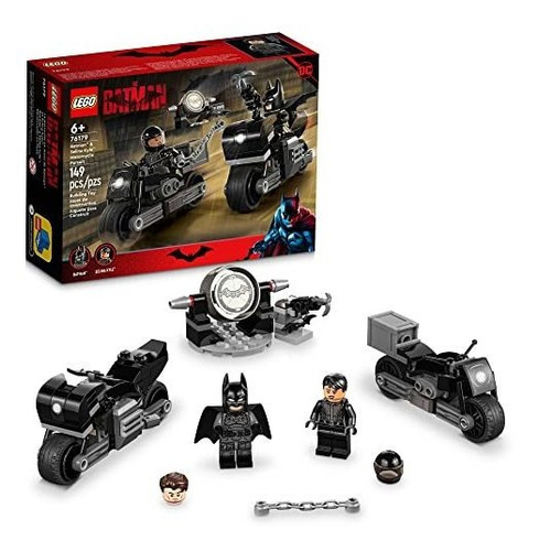  Dc Batman Y Selina Kyle Motocicleta 76179;149 Piezas