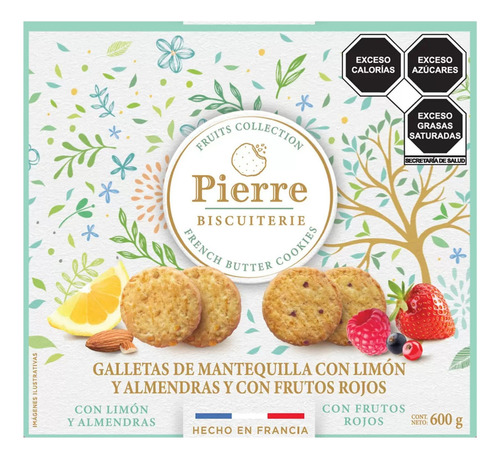 Galletas De Manetquilla Con Limón Pierre Biscuiterie 600g