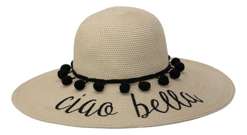 Sombrero Para El Sol Upf 50+ Ciao Bella Natural Unitalla