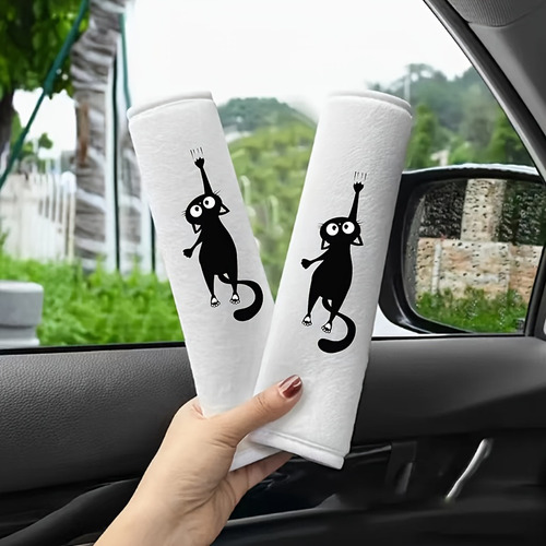2pcs Almohadillas De Hombro Para Cinturón De Seguridad Con