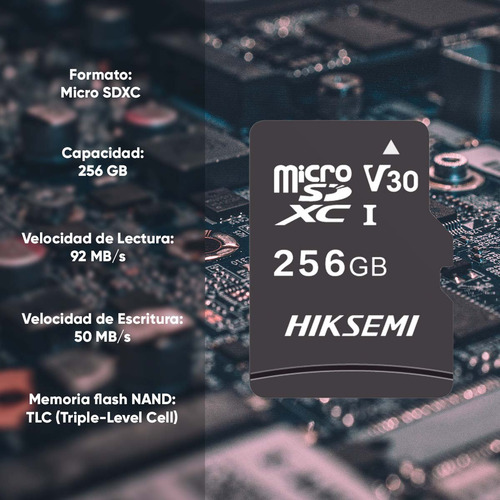 Memoria Microsd Para Celular O Tablet 256 Gb Multiproposito