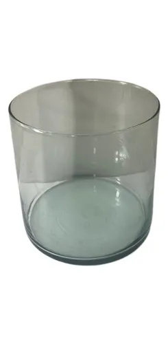 comprar Florero Cilindro Jarrón Vidrio Arreglo 20cm Alto X 10cm Ø