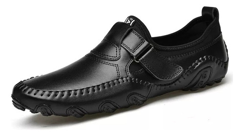 Mocasines De Hombre Casual Antideslizante Zapatos De Cuero