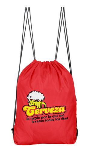 Bolso Deportivo Cerveza La Razon (d0834 Boleto.store)