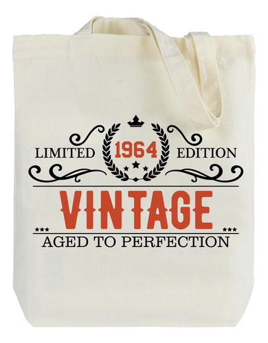 Birthday Gifts For Her, Vintage 1944 1954 1964 1974 Tote Han