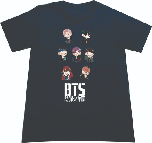 Camisetas Grupo Bts By Corea Dama  Hombre Niños Bts