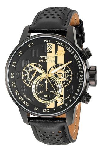 19289 Reloj Para Hombre, Análogo, Color Negro