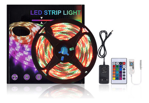 Controlador Infrarrojo 24 Teclas Tira Led 10m Ip65 Rgb