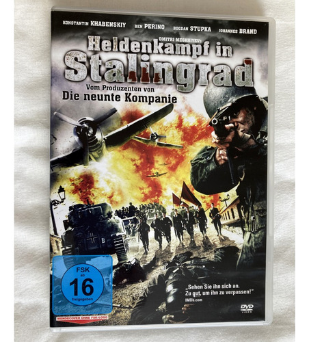 Dvd Heldenkampf In Stalingrad / Cine Ruso