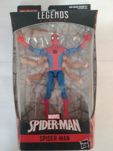 Imagen 1 de 2 de Spiderman Six Arm Baf Kingpin Marvel Legends Spiderman  