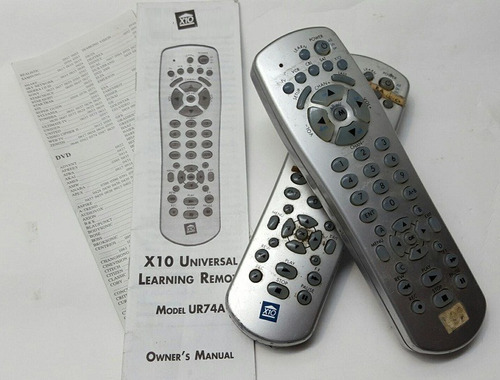 1 Pieza Control Remoto Universal Aprende D Otro Tv Blue Ray Luces Sistema X10