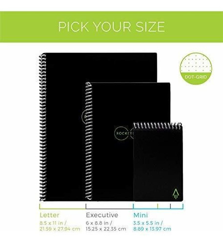 Portatil Reutilizable Inteligente Rocketbook - Portatil Ecol